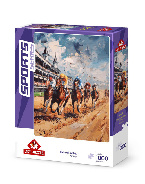 At Yarışı 1000 Parça Puzzle