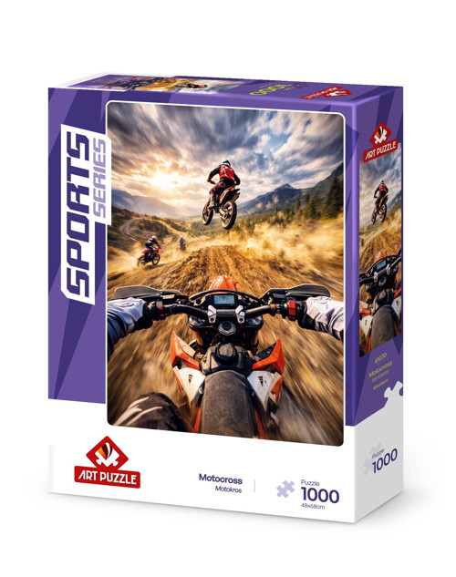 Motokros 1000 Parça Puzzle