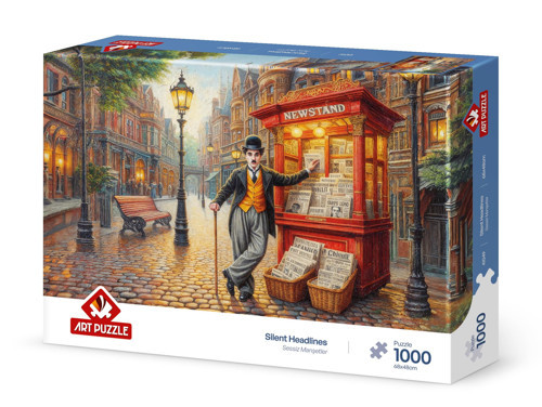 Sessiz Manşetler 1000 Parça Puzzle