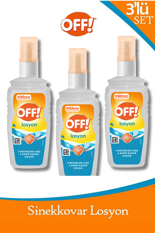 ! Sinekkovar Losyon 100 ml x 3 Adet