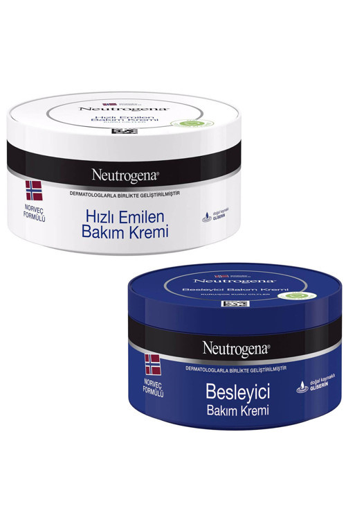 Hızlı Emilen Bakım Kremi 300 ml + Besleyici Bakım Kremi 300 ml