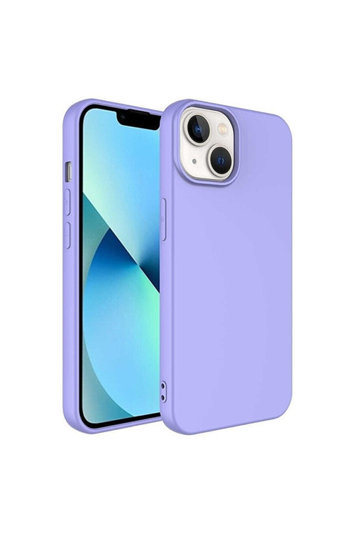 Apple Iphone 14 Içi Kadife Yumuşak Soft Renkli Silikon Lansman Telefon Kılıfı Iphone 14