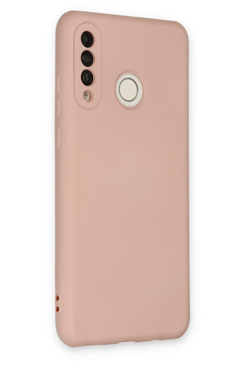 Huawei P30 Lite Uyumlu İçi Kadife Lansman Tasarım Silikon Telefon Kılıfı