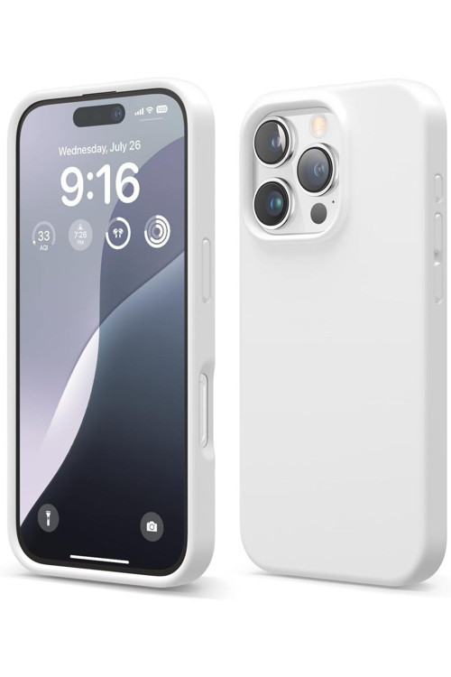 Soft Grade Serisi l İphone 16 Pro Max Içi Kadife Kamera Korumalı Lansman Silikon Telefon Kılıfı