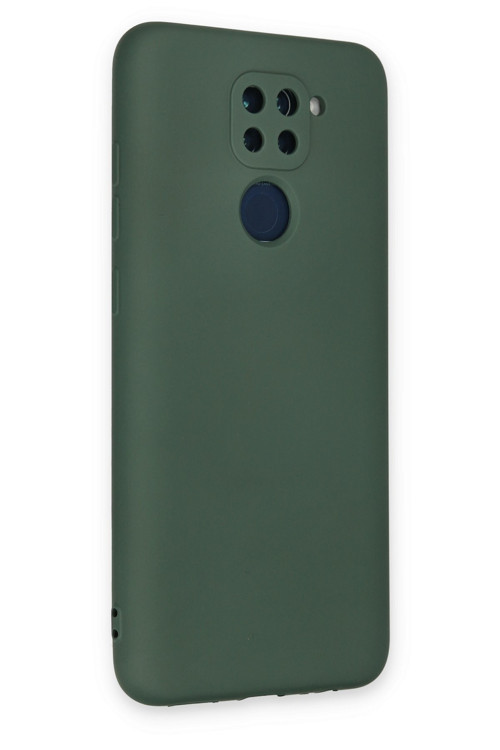 Xiaomi Redmi Note 9 Uyumlu İçi Kadife Lansman Tasarım Silikon Telefon Kılıfı