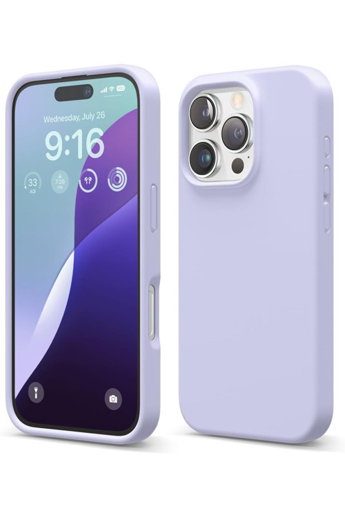 Soft Grade Serisi l İphone 16 Pro Içi Kadife Kamera Korumalı Lansman Silikon Telefon Kılıfı