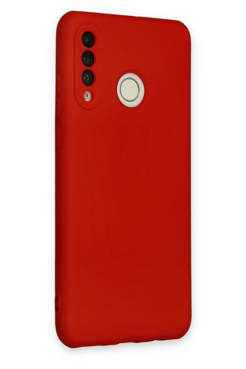 Huawei P30 Lite Uyumlu İçi Kadife Lansman Tasarım Silikon Telefon Kılıfı