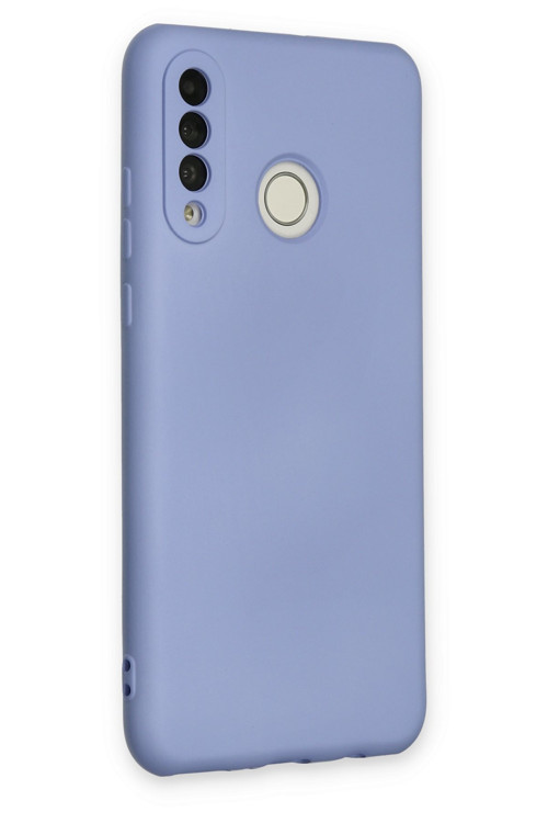 Huawei P30 Lite Uyumlu İçi Kadife Lansman Tasarım Silikon Telefon Kılıfı
