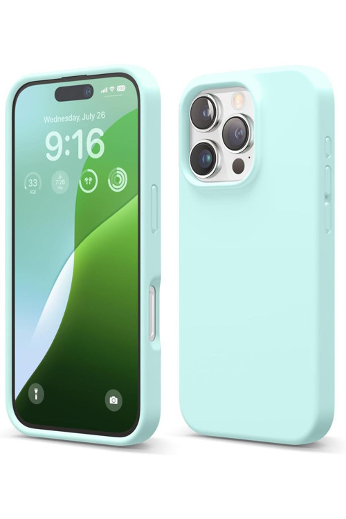 Soft Grade Serisi l İphone 16 Pro Max Içi Kadife Kamera Korumalı Lansman Silikon Telefon Kılıfı