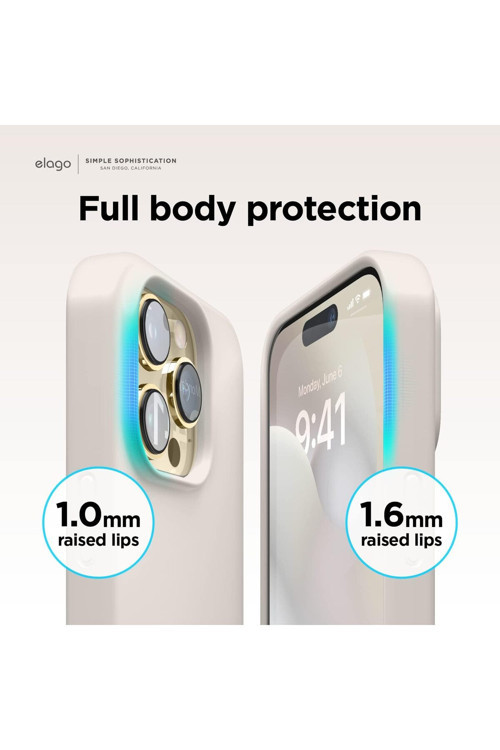 Soft Grade Serisi l İphone 16 Pro Max Içi Kadife Kamera Korumalı Lansman Silikon Telefon Kılıfı