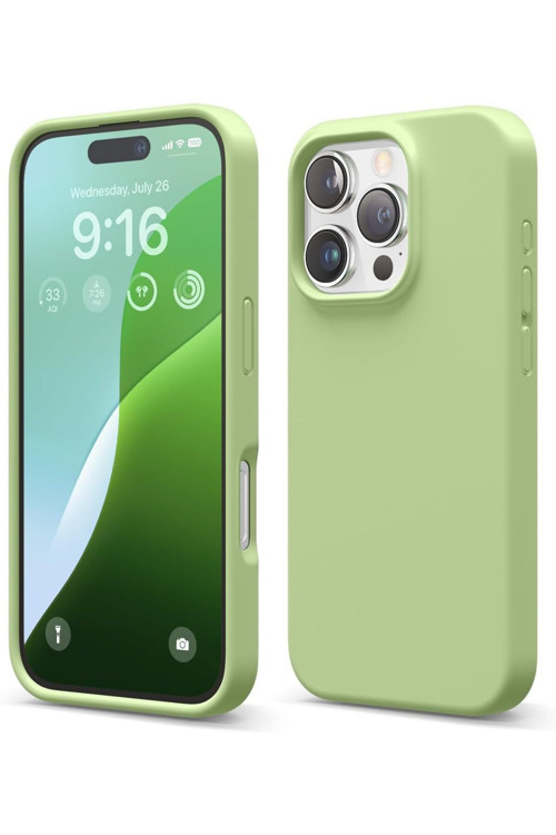 Soft Grade Serisi l İphone 16 Pro Max Içi Kadife Kamera Korumalı Lansman Silikon Telefon Kılıfı