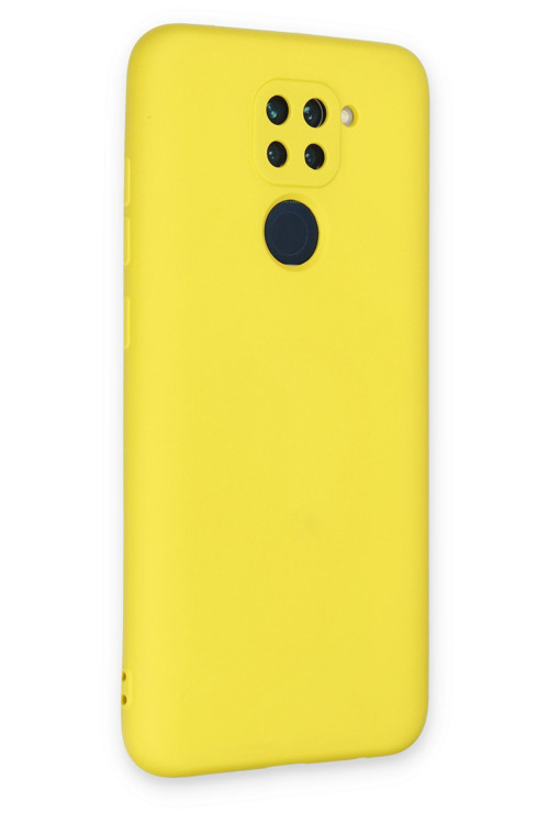 Xiaomi Redmi Note 9 Uyumlu İçi Kadife Lansman Tasarım Silikon Telefon Kılıfı