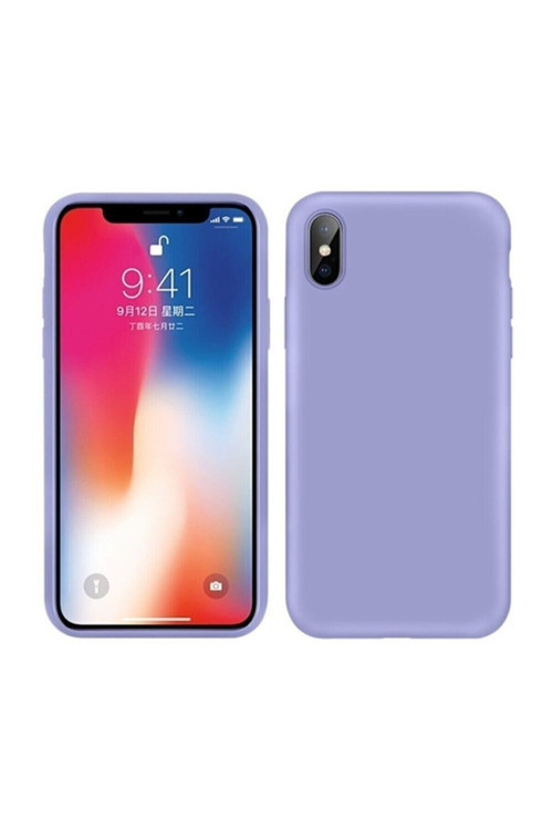 Apple Iphone X / Xs Uyumlu Içi Kadife Lansman Silikon Telefon Kılıfı