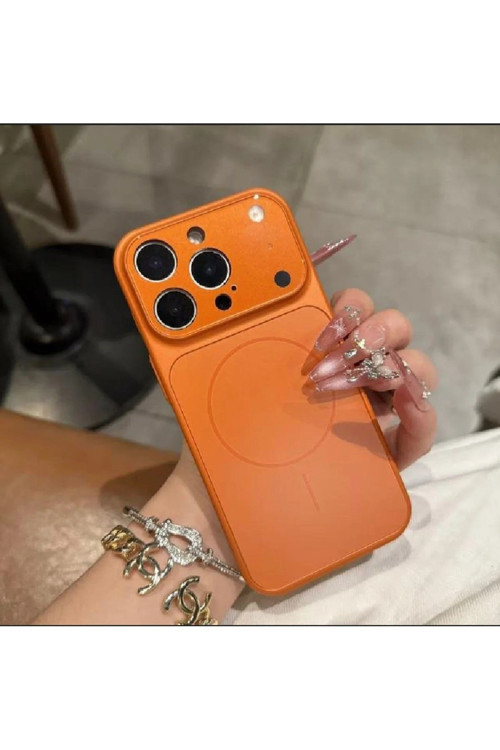İphone 16 PRO Magsafe Destekli ( 17 Serisi Görünümlü ) Kamera Korumalı Grade Telefon Kılıfı