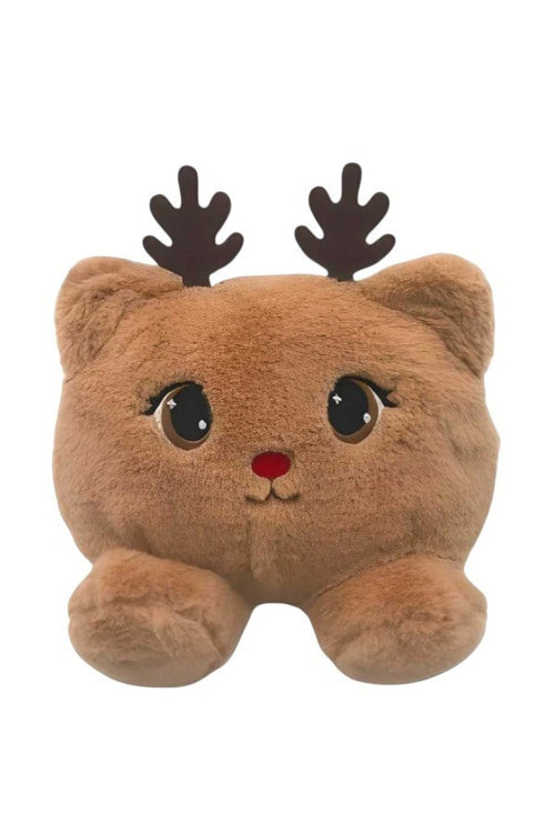 PELÜŞ OTURAN GEYİK 25 CM