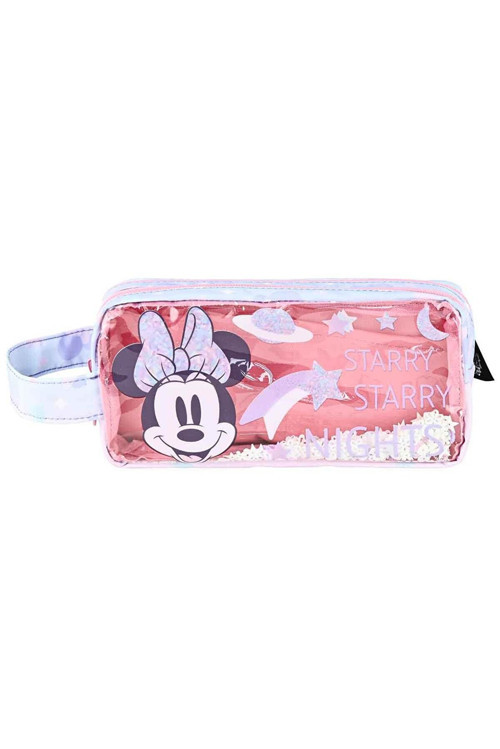 OTTONYA 000186-49291 MINNIE MOUSE KALEM ÇANTASI ICE-LX STARRY