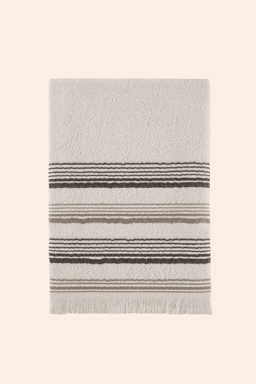 New Derin Bambu Havlu 80x150 Cm Vanılla Linen