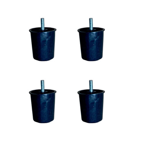 Baza Plastik Ayak - 58MM - Siyah M.8 HKS276 - 4 Adet