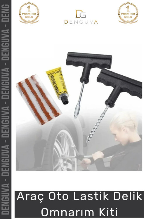#OnarımKiti Acil Durum Tubeless Otomobil Motosiklet Hafif Ticari Araç Oto Lastik Delik Onarım Kiti