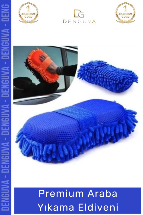 #Eldiven Mikrofiber Çizmez Oto Bakım Lüks Köpüklü Yumuşak Süngerli Premium Araba Yıkama Eldiveni