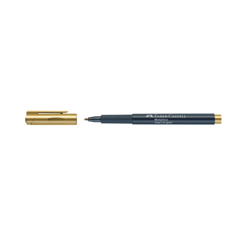 Faber Metalik Markör Altın 10Lu 160750