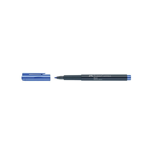 Faber Markör Neon Mavi 10Lu 160851 (10 ADET)