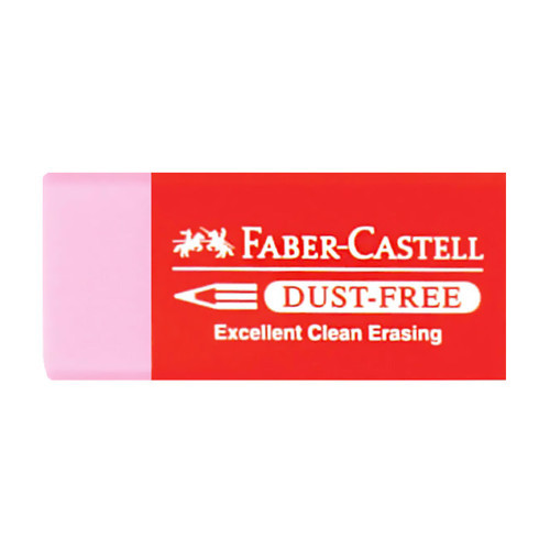 Faber Dust-free Renkli Silgi 24Lü 187125 (24 ADET)
