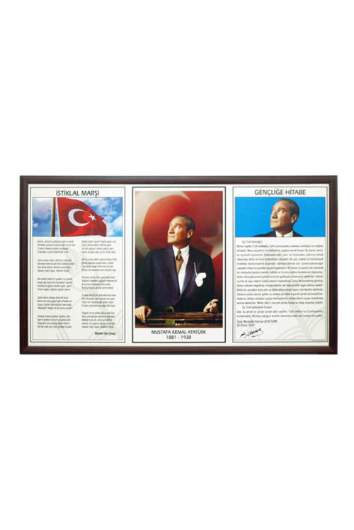 0525 50X90 Milli Levha 3Lü Mdf Çerçeve