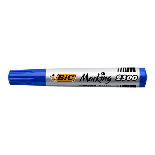 Permanent Markör 2300 Kesik Uç Mavi 8209253 (12 ADET)