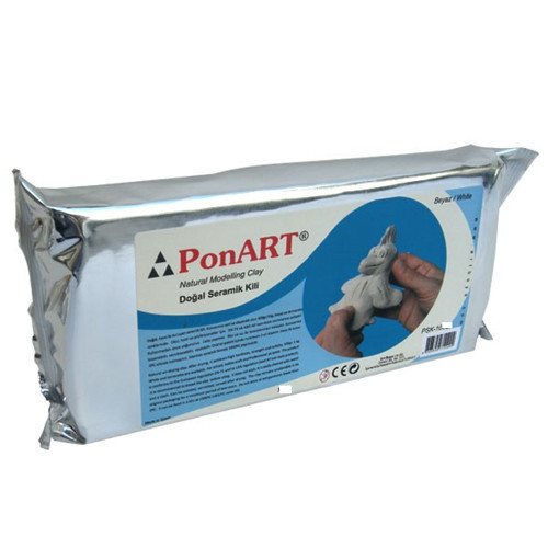 Psk-1001 Seramik Kil 500Gr Beyaz