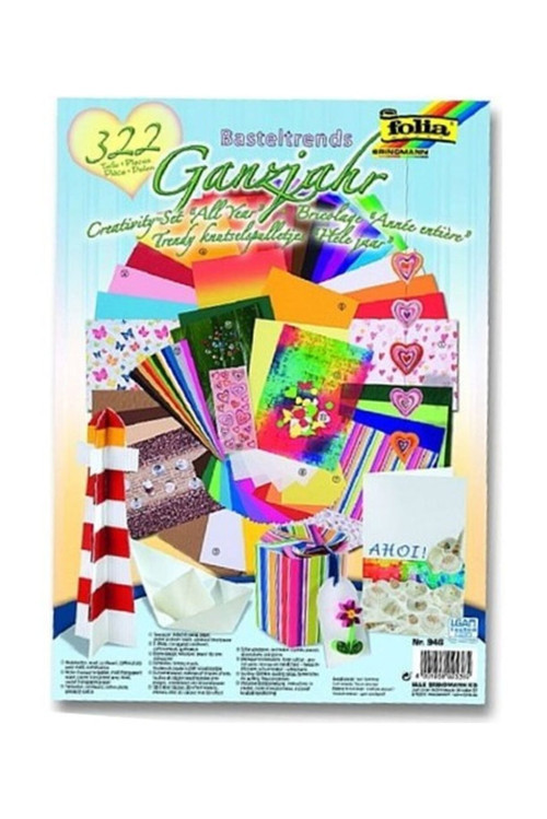 Fo-946 Creative Elişi Seti 25X35 Tüm Yıl 322 Prç