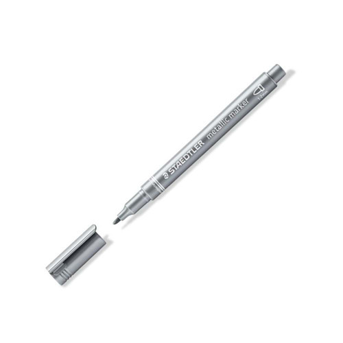 8323-81 Metalik Markör Gümüş