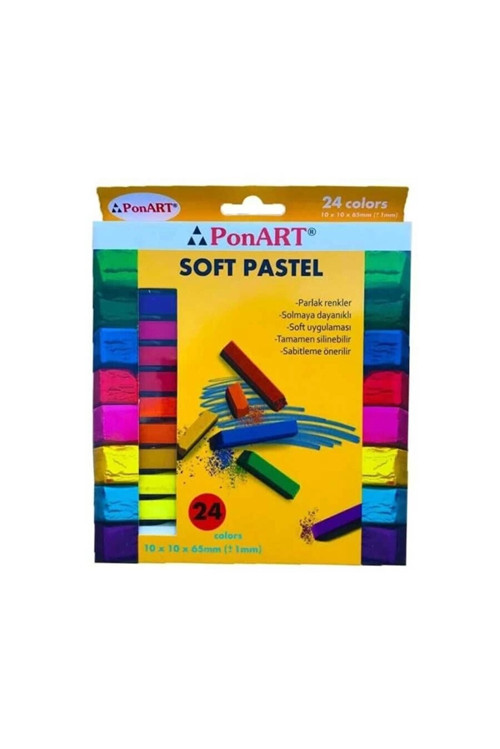 Pt-24 Soft Pastel Boya 24Lü