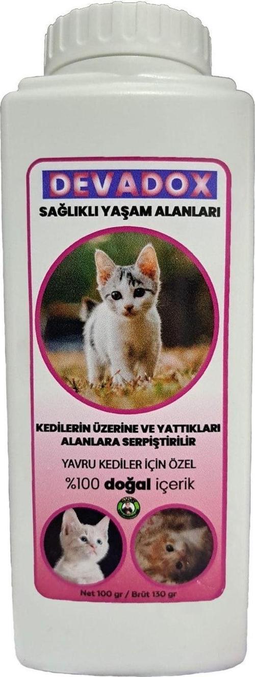 Yavru Kediler İçin Doğal Bit Pire Tozu 100 Gr