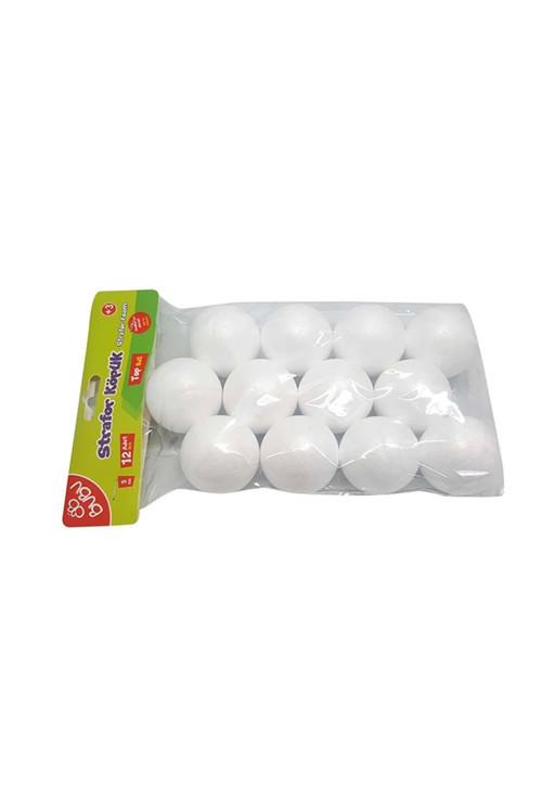 Bu-bu Kp0003 Strafor Köpük Top 5 Cm 12Li