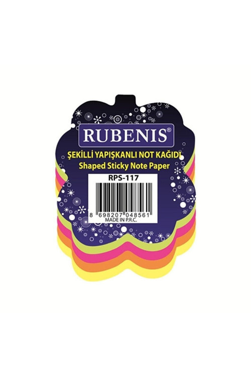 Rps-117 Not Kağıdı Yaprak Desenli Fosforl