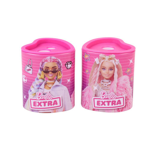 B-9753 Barbie Metal Kalemtraş 24Lü Kt (24 ADET)