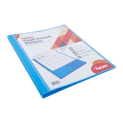Sunum Dosyası Cepli 100Yp Mavi 64110N-130