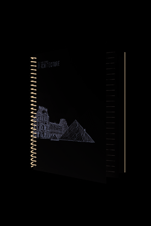 6408 Floral Serisi Defter 19X26 60Yp Kareli