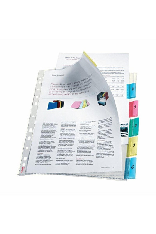 414160 Ayraçlı Poşet 6 Renk (10 PAKET)