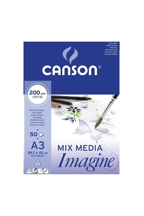 C2000060007 İmagine Blok A3 200Gr 50Yp