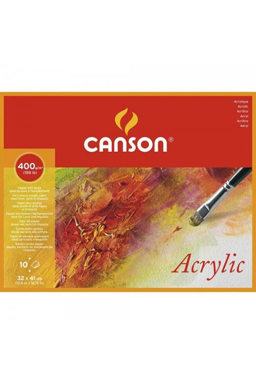 C200807409 Canacrylıq Çizim Blok 32X41 400Gr 10Yp
