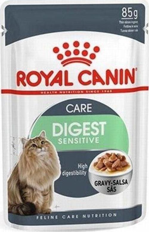 Digest Sensitive Gravy Pouch Yetişkin Kedi Konservesi 12 Adet 85 Gr