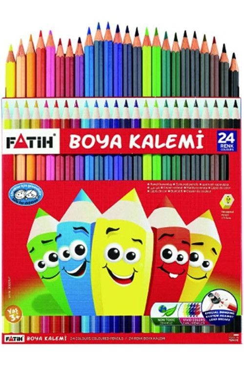 33225 Kuruboya 24 Renk Tam Boy