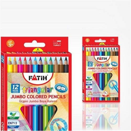 33490 Kuruboya Semi Üçgen Jumbo Tam Boy 12 Renk