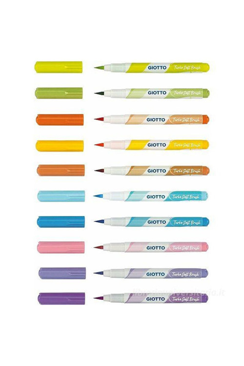 Gıotto 1426900 Turbo Pastel Keçe Uçlu Boya Kalemi 10Lu