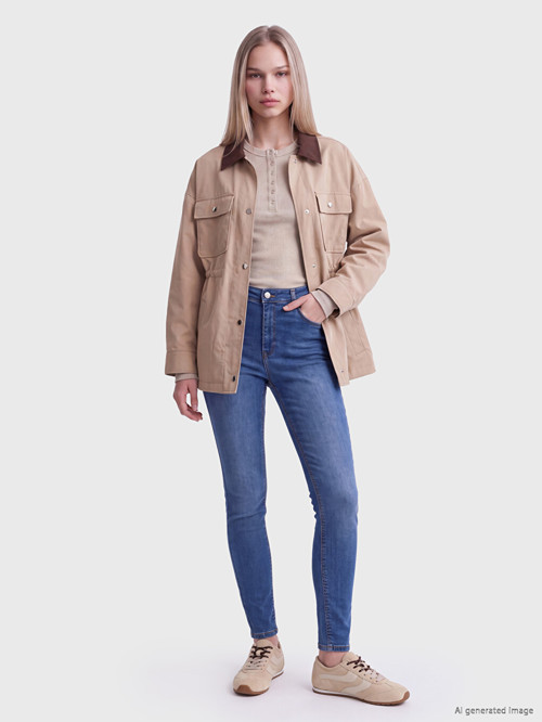 LCW Jeans İndigo Jüpiter Süper Skinny Fit Kadın Jean Pantolon