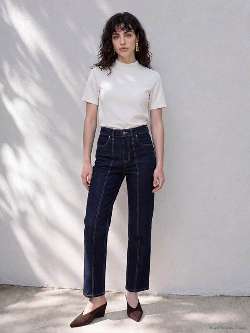 LCW Petite İndigo Cepli Slim Fit Jean