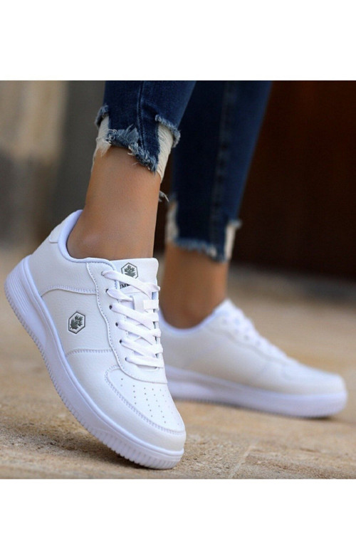 Beyaz Kadın Sneaker Spor Ayakkabı
