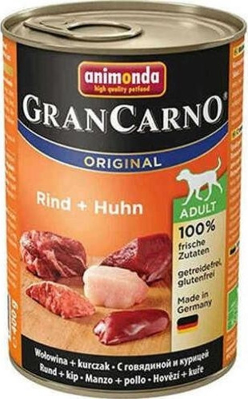 Biftek ve Tavuklu Köpek Konservesi 400 Gr